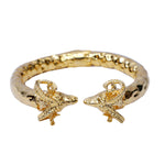 Animal Head Bracelet Cuff - Bansri Mehta Design