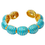 Sara Enamel Bangle Bracelet - Bansri Mehta Design