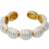 Sara Enamel Bangle Bracelet - Bansri Mehta Design