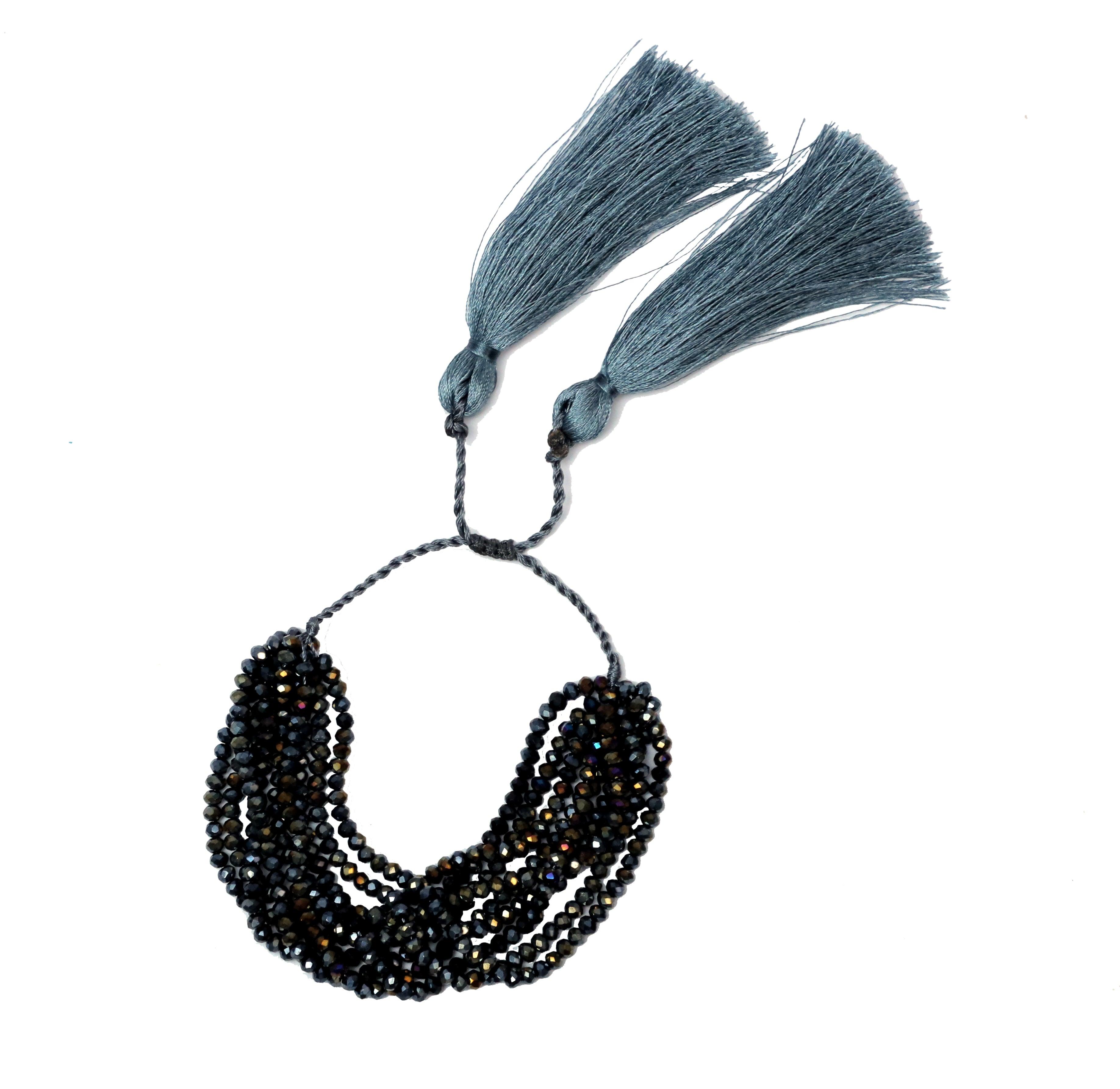 Party Princess Tassel Beaded Bracelet - Bansri Mehta Design