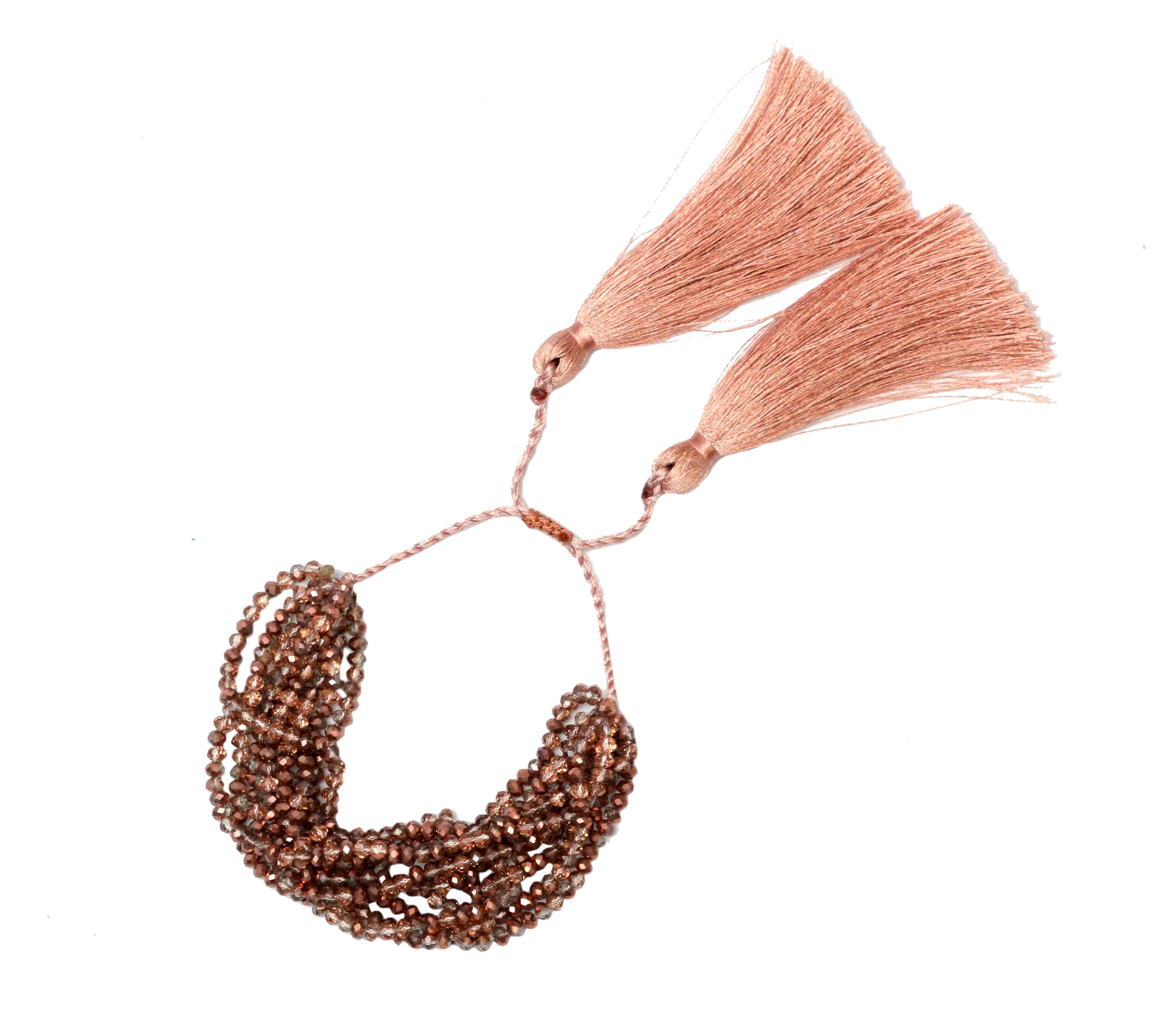 Party Princess Tassel Beaded Bracelet - Bansri Mehta Design