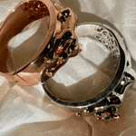 On the Prowl Panther Statement Bracelet Cuff - Bansri Mehta Design