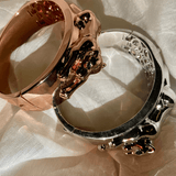 On the Prowl Panther Statement Bracelet Cuff - Bansri Mehta Design