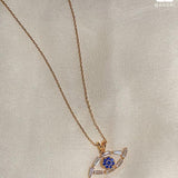 Baguette Third Eye Necklace - Bansri Mehta Design