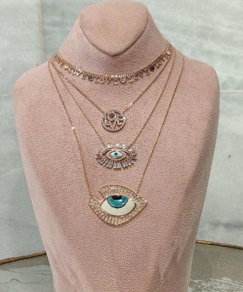 Spread The Love Collar Chain Necklace - Bansri Mehta Design