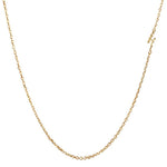 Mini Initial Chain Necklace - Bansri Mehta Design