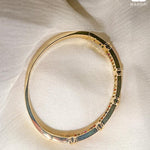 Criss Cross Rainbow Crystal Bracelet - Bansri Mehta Design