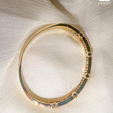 Criss Cross Rainbow Crystal Bracelet - Bansri Mehta Design
