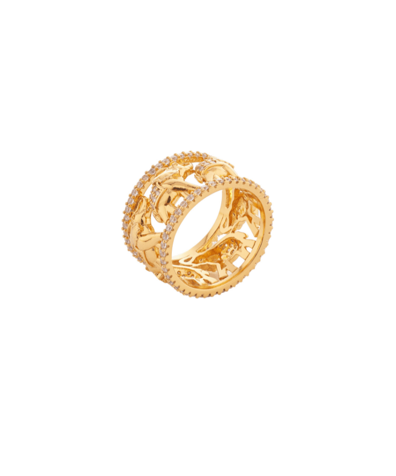Safari Ele Band Ring - Bansri Mehta Design