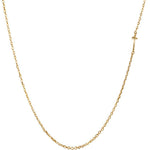 Mini Initial Chain Necklace - Bansri Mehta Design