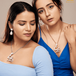 BE CALM SERPENTINE NECKLACE - Bansri Mehta Design