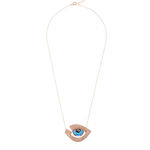 Gorgeous Glam Evil Eye Necklace - Bansri Mehta Design