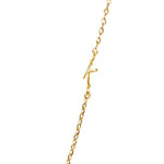 Mini Initial Chain Necklace - Bansri Mehta Design