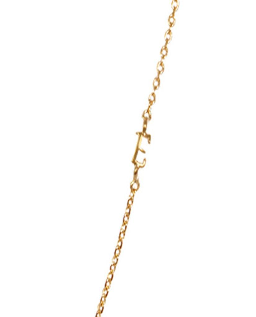 Mini Initial Chain Necklace - Bansri Mehta Design