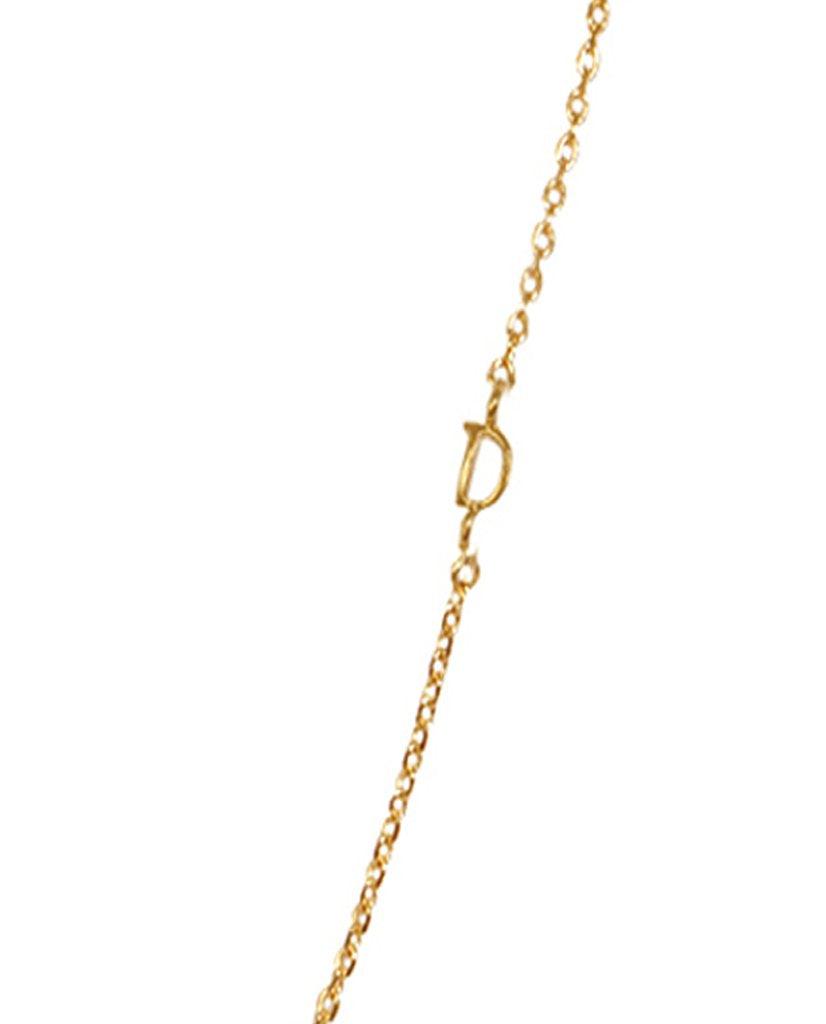 Mini Initial Chain Necklace - Bansri Mehta Design