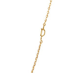 Mini Initial Chain Necklace - Bansri Mehta Design