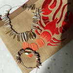 Shades Of The Sand Shell Necklace & Bracelet Set - Bansri Mehta Design