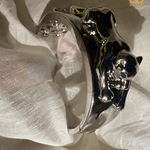 On the Prowl Panther Statement Bracelet Cuff - Bansri Mehta Design