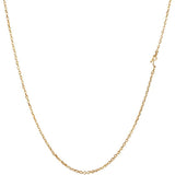 Mini Initial Chain Necklace - Bansri Mehta Design