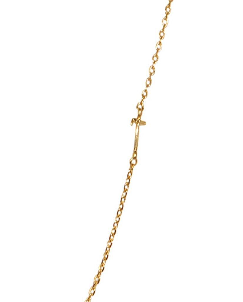 Mini Initial Chain Necklace - Bansri Mehta Design