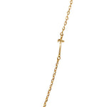 Mini Initial Chain Necklace - Bansri Mehta Design