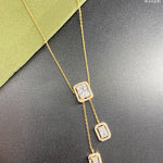 Baguette Diamond Solitaire Set - Bansri Mehta Design