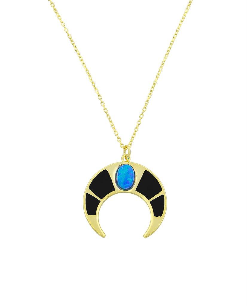 The Crescent's Eye Necklace - Bansri Mehta Design