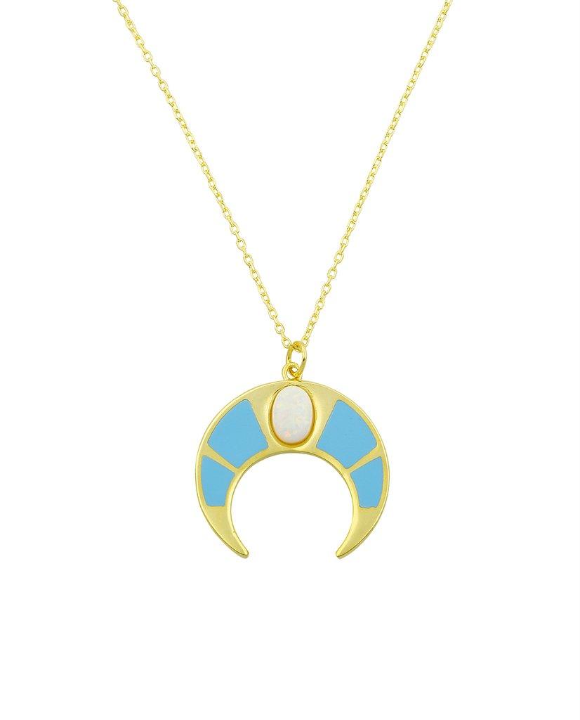 The Crescent's Eye Necklace - Bansri Mehta Design