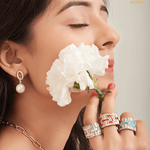 Enamel Band Ring - Bansri Mehta Design