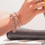 Criss Cross Crystal Statement Ring - Bansri Mehta Design