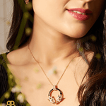 Safari Ele Necklace, Bracelet, Hoop Earrings & Ring Set - Bansri Mehta Design