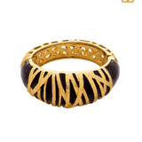 Enamel Stripey Ring - Bansri Mehta Design