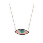 Sterling Silver Third Eye Necklace - Bansri Mehta Design