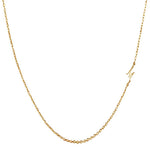 Mini Initial Chain Necklace - Bansri Mehta Design