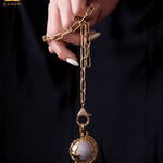 Globe Trotter Detachable Pendant Link Necklace - Bansri Mehta Design
