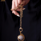 Globe Trotter Detachable Pendant Link Necklace - Bansri Mehta Design