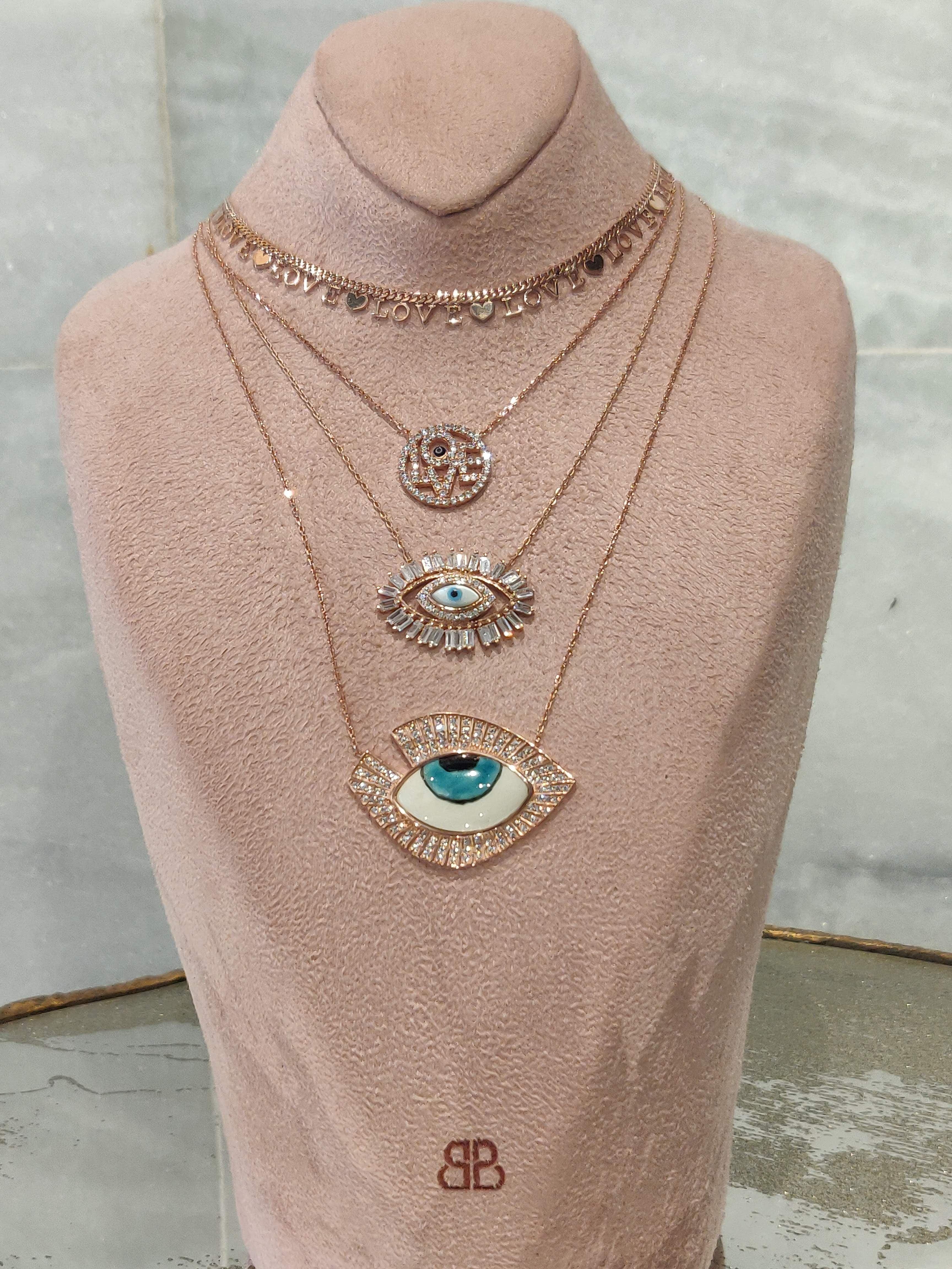Love With All Your Heart Medallion Necklace - Bansri Mehta Design
