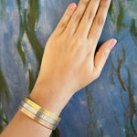 Trendy Stainless Steel Bangle Bracelet - Bansri Mehta Design
