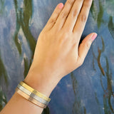 Trendy Stainless Steel Bangle Bracelet - Bansri Mehta Design