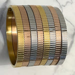 Trendy Stainless Steel Bangle Bracelet - Bansri Mehta Design