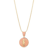 CeCe Seahorse Medallion Necklace - Bansri Mehta Design