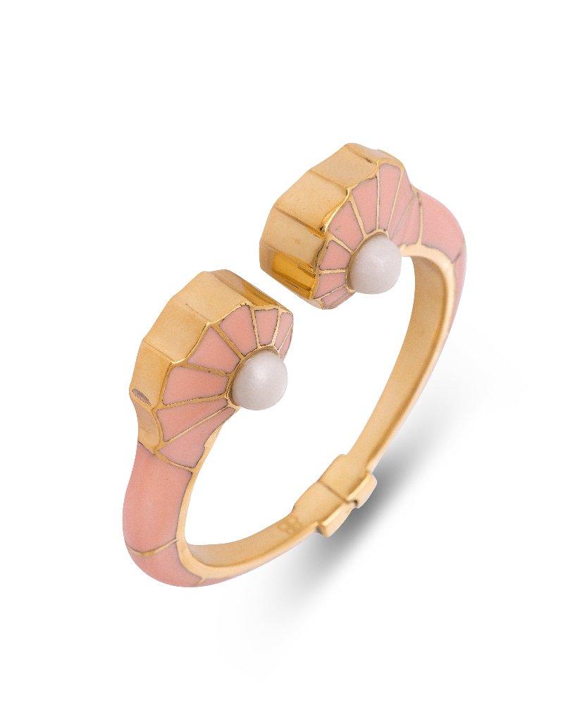 Liberti Ocean Statement Hinged Bracelet - Bansri Mehta Design