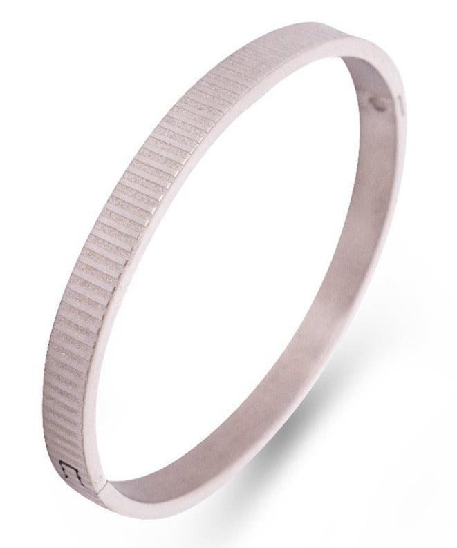 Trendy Stainless Steel Bangle Bracelet - Bansri Mehta Design