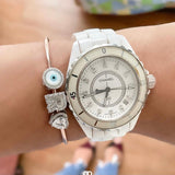 Wish Good Personalized Charm Adjustable Slide Bangle Bracelet