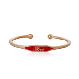 Love' Embossed Bracelet