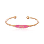 Laugh' Embossed Bracelet