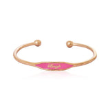 Laugh' Embossed Bracelet