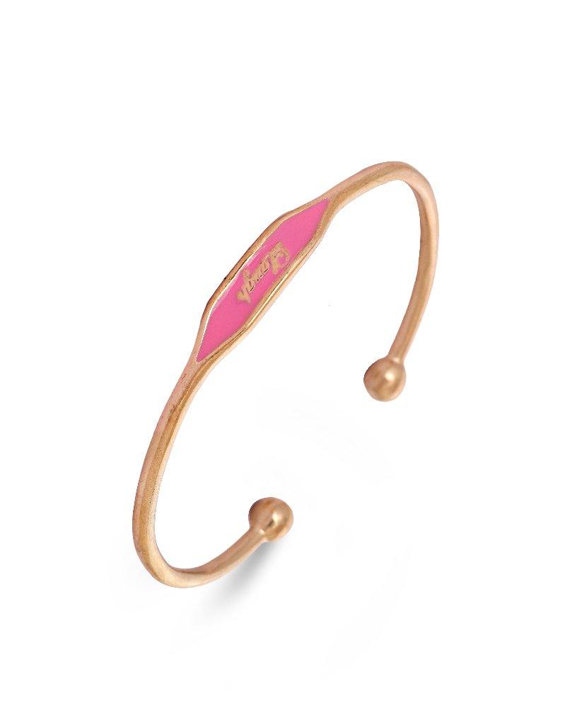 Laugh' Embossed Bracelet