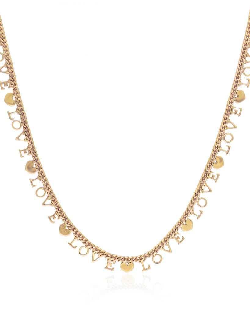 Spread The Love Collar Chain Necklace - Bansri Mehta Design