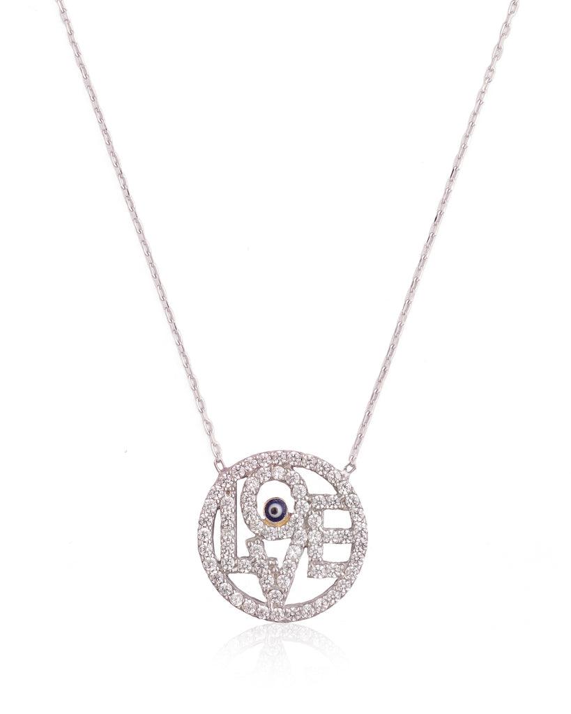 Love With All Your Heart Medallion Necklace - Bansri Mehta Design